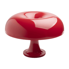Lampe à poser rouge 22x32cm Edition Spéciale Nessino - Artemide - The Cool Republic