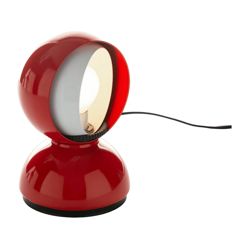 Red table lamp Eclisse - Artemide - The Cool Republic