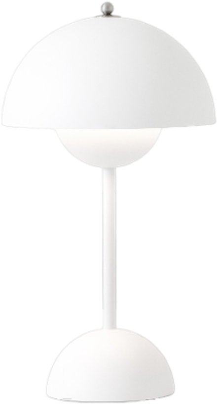 Lampe à poser sans fil blanc mat Flowerpot VP9 - &tradition - The Cool Republic