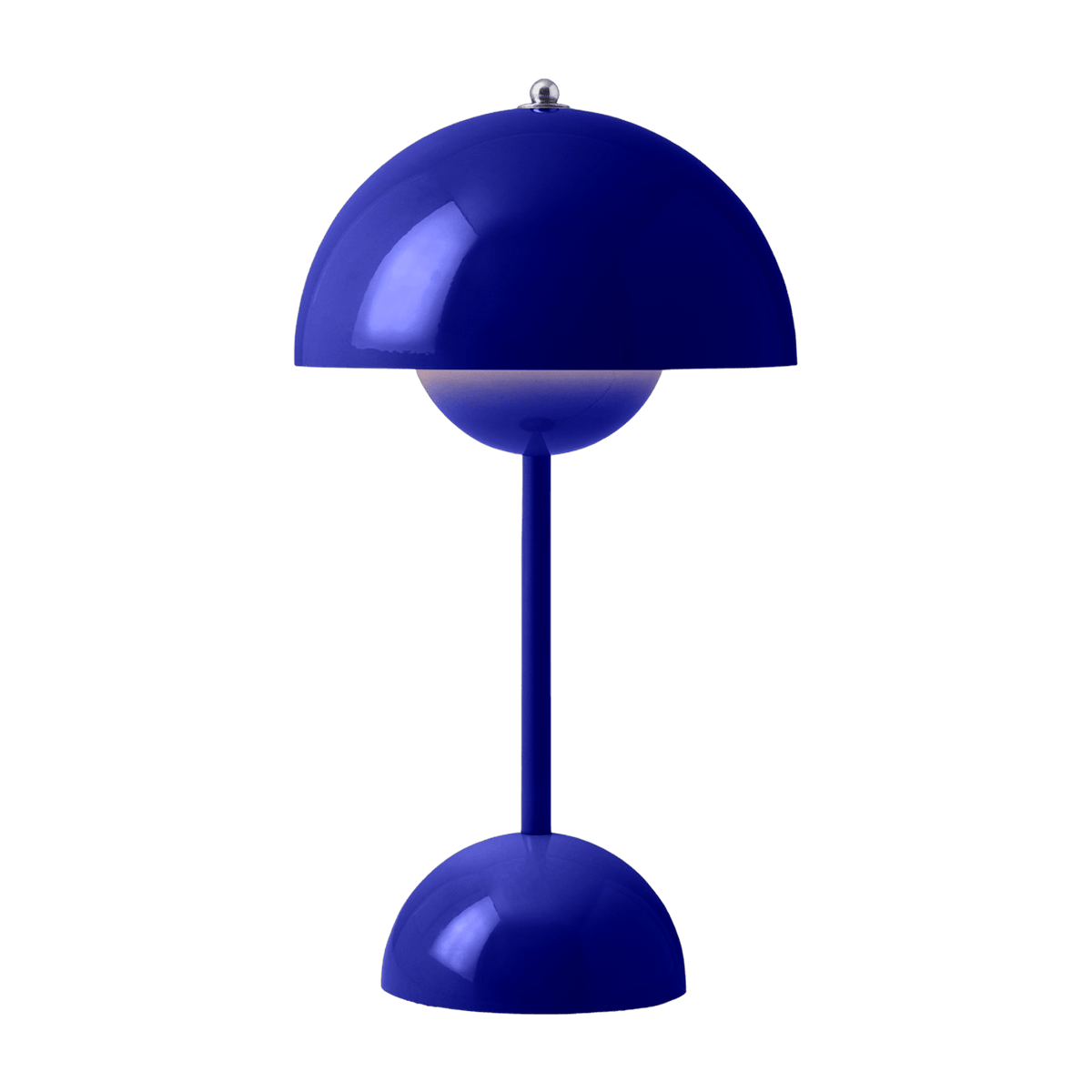 Lampe à poser sans fil cobalt blue Flowerpot VP9 - &tradition - The Cool Republic