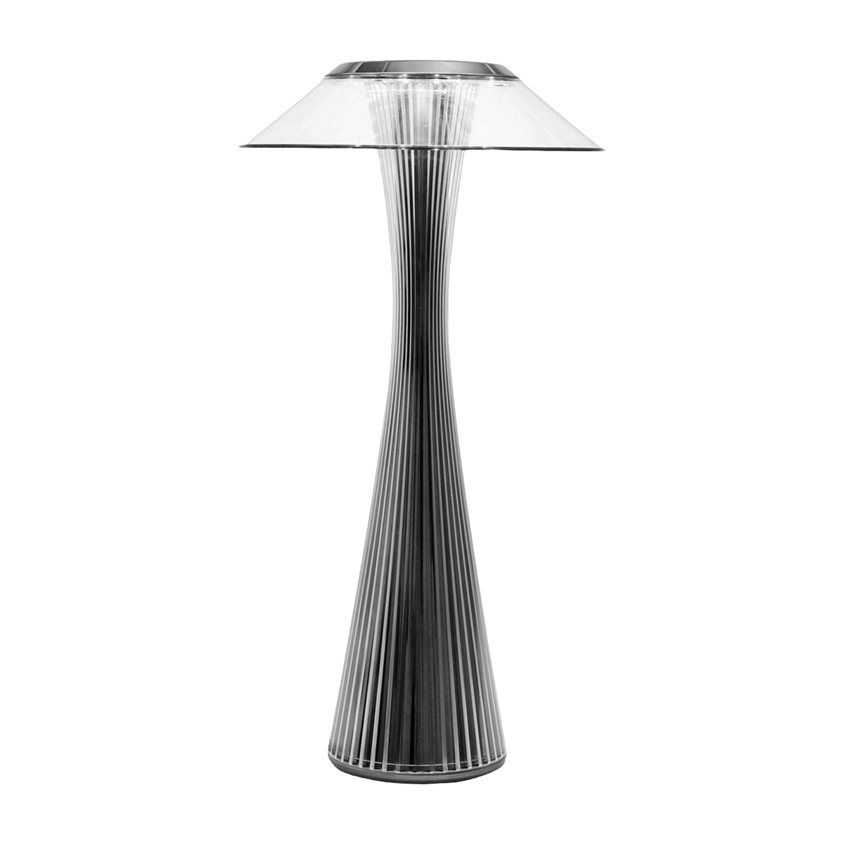 Lampe à poser sans fil noire Space - Kartell - The Cool Republic