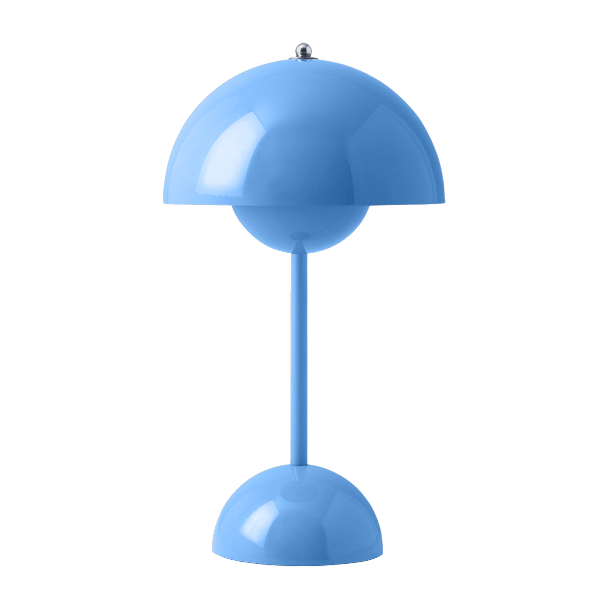 Lampe à poser sans fil swim blue Flowerpot VP9 - &tradition - The Cool Republic