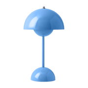 Lampe à poser sans fil swim blue Flowerpot VP9 - &tradition - The Cool Republic