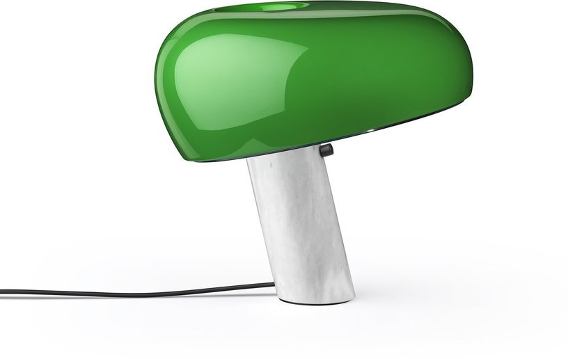 Lampe à poser verte 36,9cm Snoopy - Flos - The Cool Republic