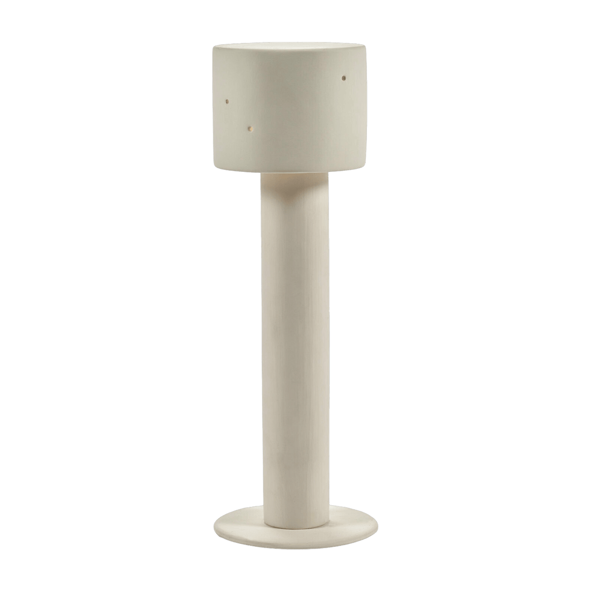 Lampe à table en grès beige 12 x 39 cm Clara 01 - Serax - The Cool Republic