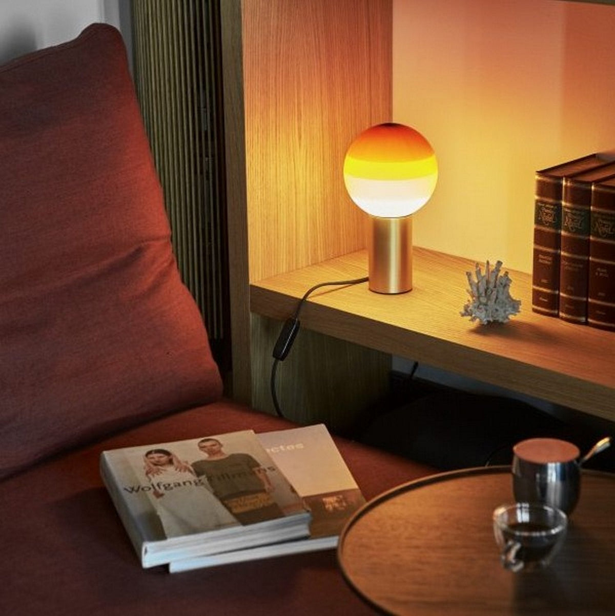 Lampe ambrée 22,2 x 12,5 cm Dipping Light - Marset - The Cool Republic