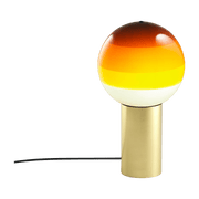 Lampe ambrée pied laiton 36 cm Dipping Light - Marset - The Cool Republic