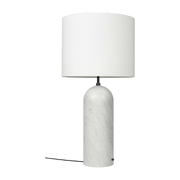 White floor lamp in marbre XL Gravity - Gubi - The Cool Republic