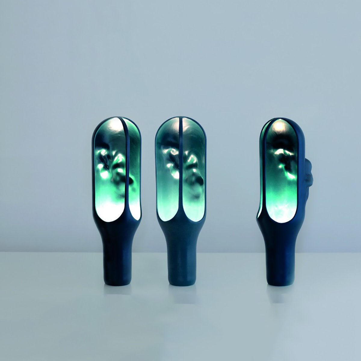 Lampe blanche 50 cm The Cave - Moustache - The Cool Republic