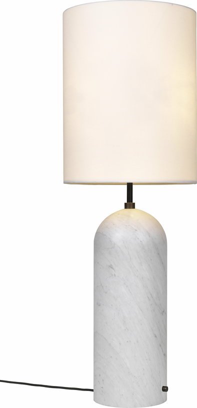 Lampe blanche en marbre XL Gravity - Gubi - The Cool Republic