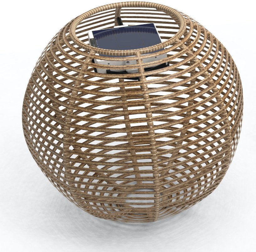 Lampe boule 48,5 cm La Lampe Paillote Sphère - Maiori - The Cool Republic