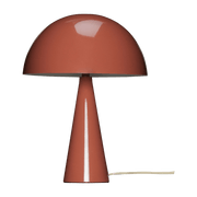 Lampe champignon en fer rouge 33 cm Mush Mini - Hübsch - The Cool Republic