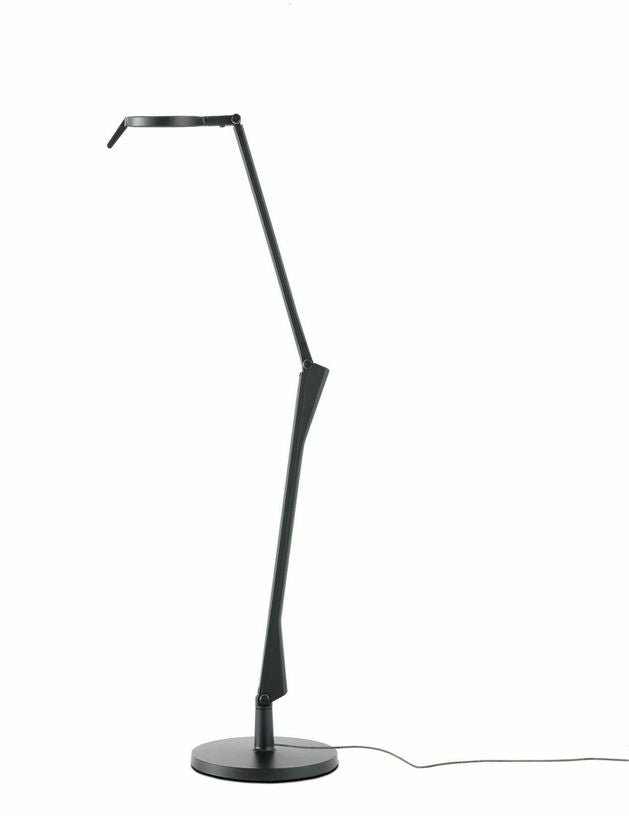 Lampe de bureau articulée noire Aledin Tec Mat - Kartell - The Cool Republic