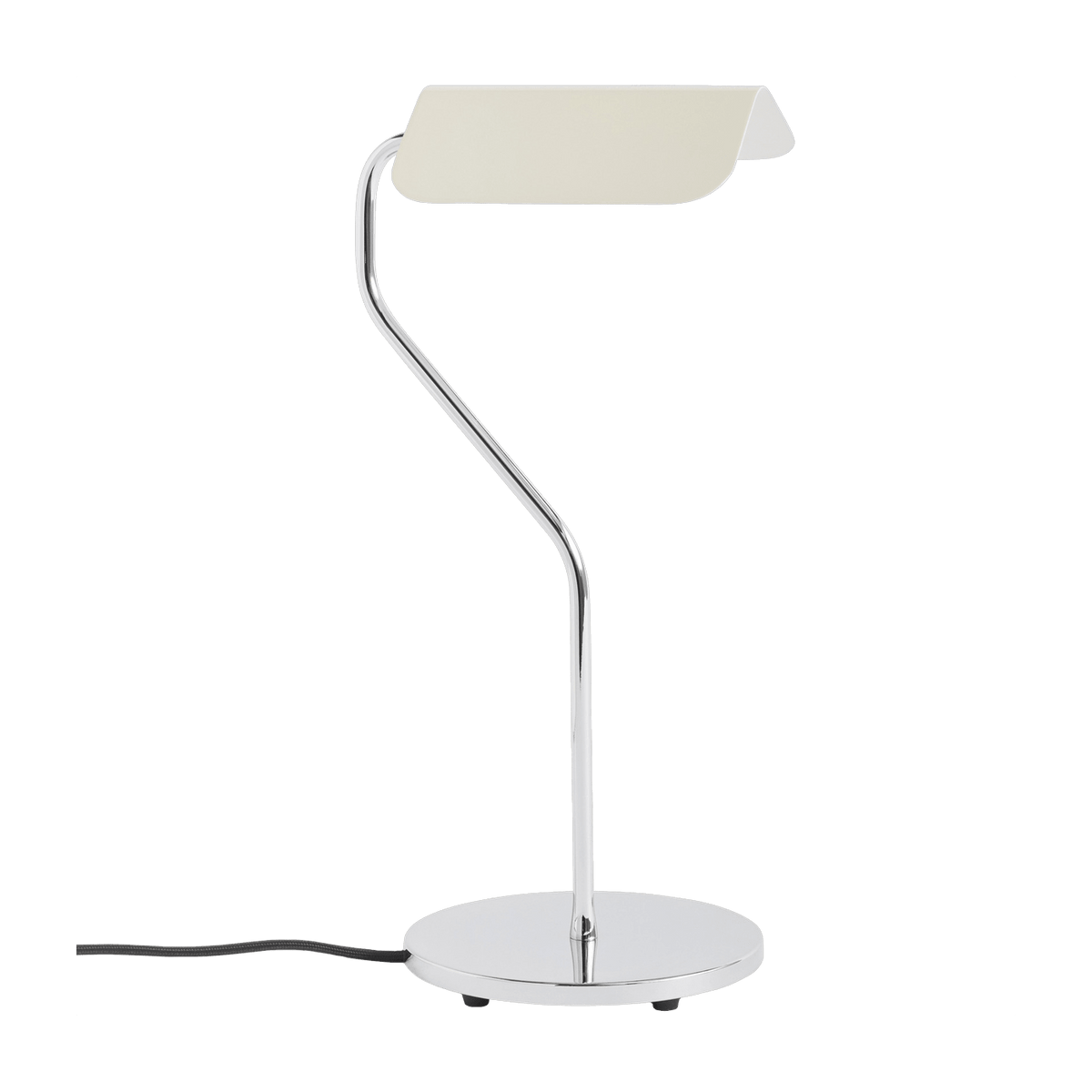 Lampe de bureau base incurvée blanc oyster Apex - HAY - The Cool Republic