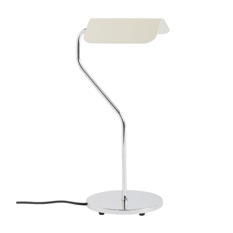 Lampe de bureau base incurvée blanc oyster Apex - HAY - The Cool Republic