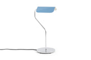 Lampe de bureau base incurvée en acier bleu clair 38cm Apex - HAY - The Cool Republic