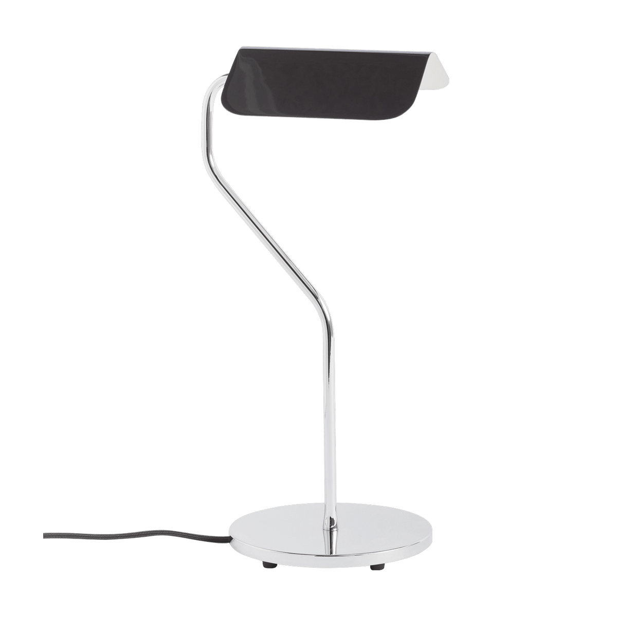 Lampe de bureau base incurvée noire Apex - HAY - The Cool Republic