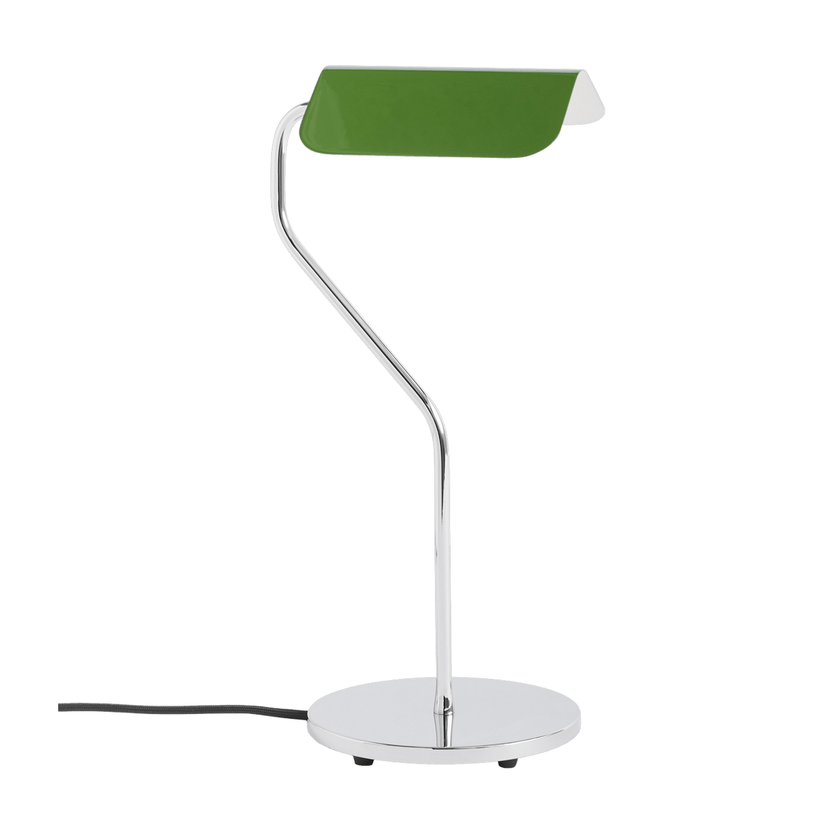 Lampe de bureau base incurvée vert émeraude Apex - HAY - The Cool Republic