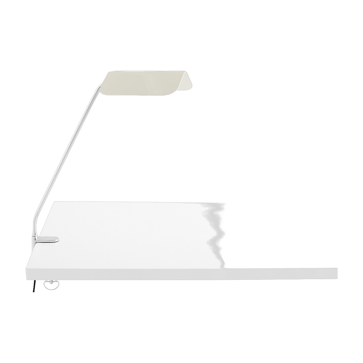 Lampe de bureau blanc oyster à pince Apex - HAY - The Cool Republic