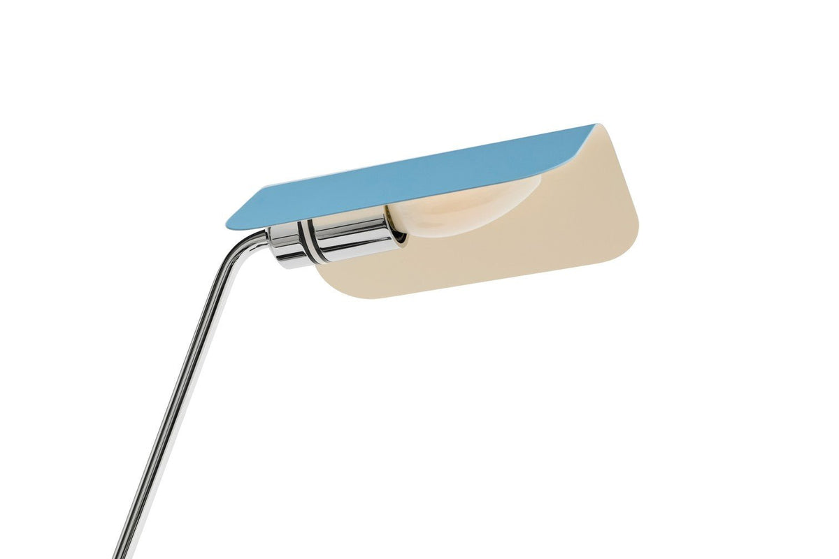 Lampe de bureau en acier bleu clair 38cm Apex - HAY - The Cool Republic