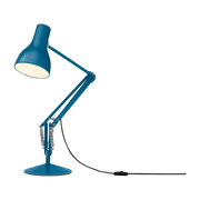 Lampe de bureau en aluminium 32 x 53 cm Type 75 Margaret Howell Saxon Blue - Anglepoise - The Cool Republic
