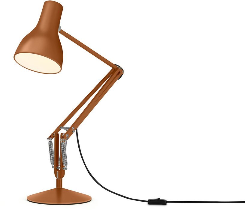 Lampe de bureau en aluminium 32 x 53 cm Type 75 Margaret Howell Sienna - Anglepoise - The Cool Republic
