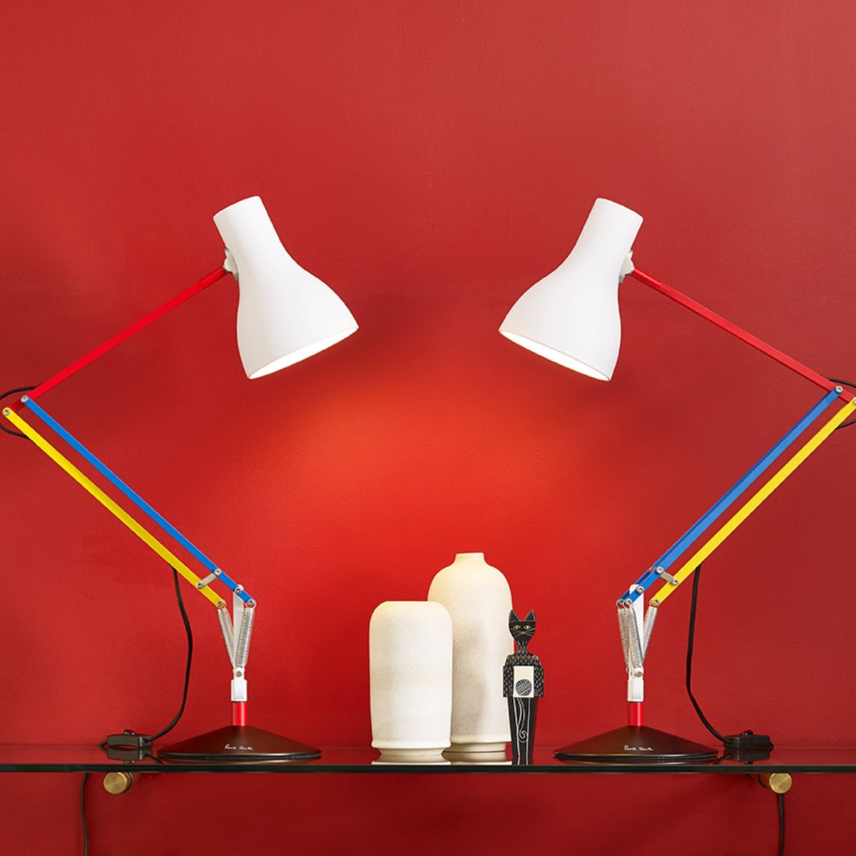 Lampe de bureau en aluminium 32 x 53 cm Type 75 Paul Smith Edition 3 - Anglepoise - The Cool Republic