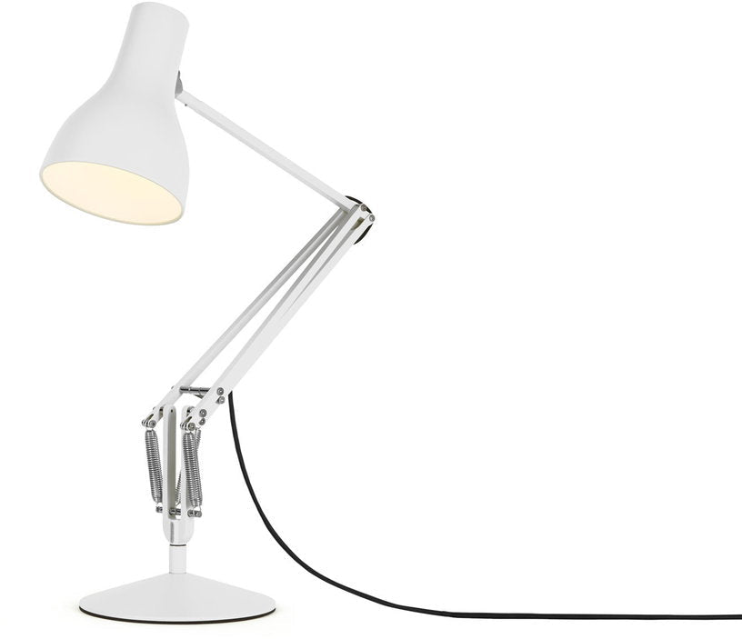 Lampe de bureau en aluminium blanc Type 75 - Anglepoise - The Cool Republic
