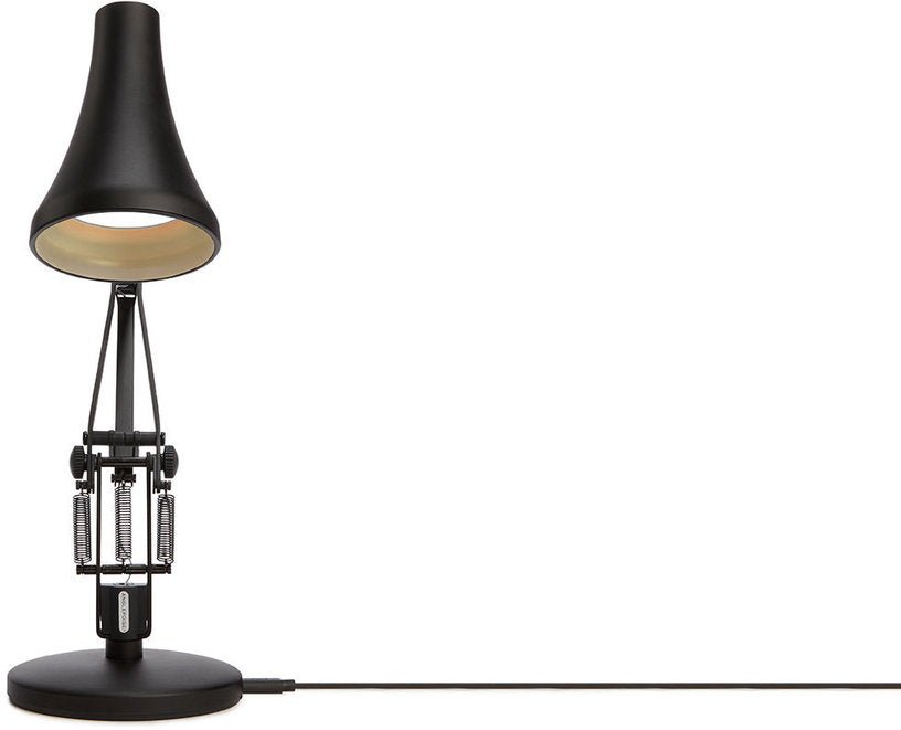Lampe de bureau en aluminium noir 18 x 52 cm Mini Mini 90 - Anglepoise - The Cool Republic