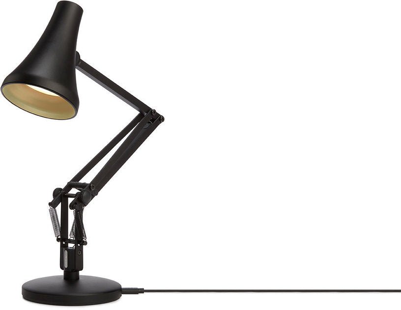 Lampe de bureau en aluminium noir 18 x 52 cm Mini Mini 90 - Anglepoise - The Cool Republic