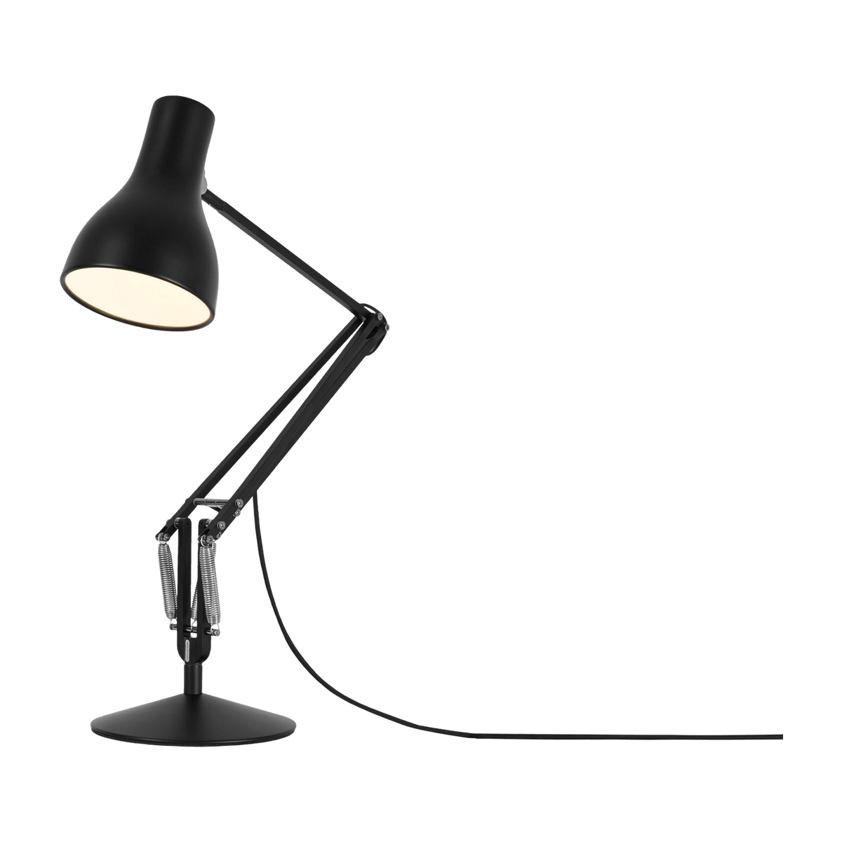 Lampe de bureau en aluminium noir Type 75 - Anglepoise - The Cool Republic