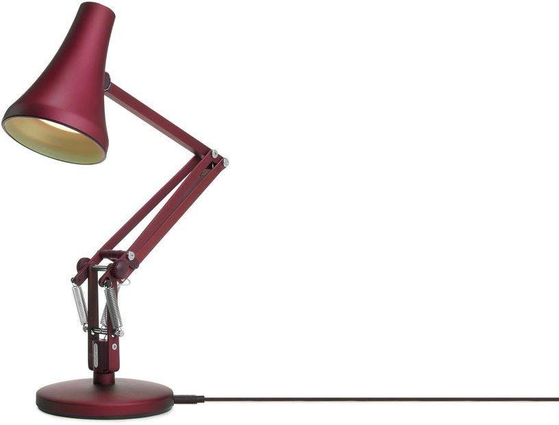 Lampe de bureau en aluminium rouge 18 x 52 cm Mini Mini 90 - Anglepoise - The Cool Republic