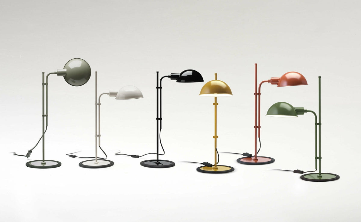 Lamp of bureau in iron terracotta Funiculi S - Marset - The Cool Republic