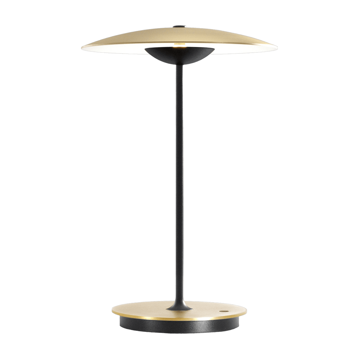 Lampe de bureau en laiton brossé Ginger 20 M - Marset - The Cool Republic