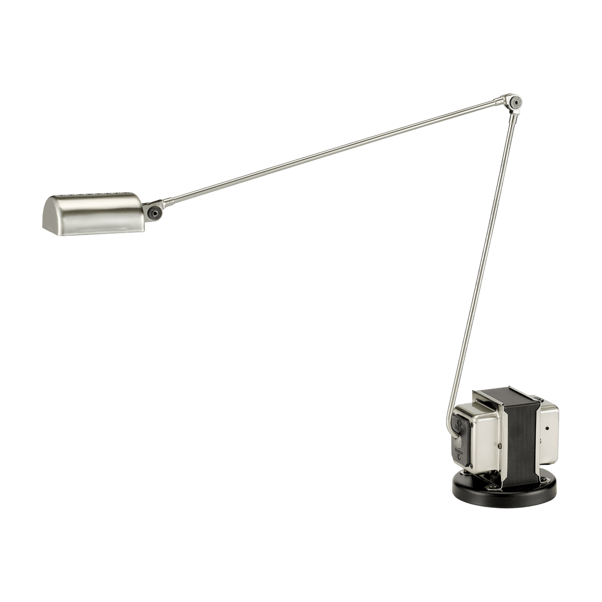 Lampe de bureau en métal argenté Daphine Halogène - Lumina - The Cool Republic