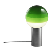 Lamp of bureau in metal and green and grey blown glass Dipping - Marset - The Cool Republic