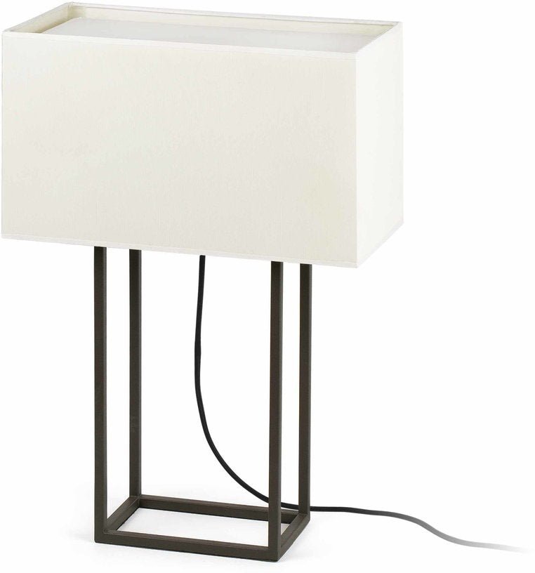 Lampe de bureau en métal marron 40 x 20 x 60 cm Vesper - Faro Barcelona - The Cool Republic