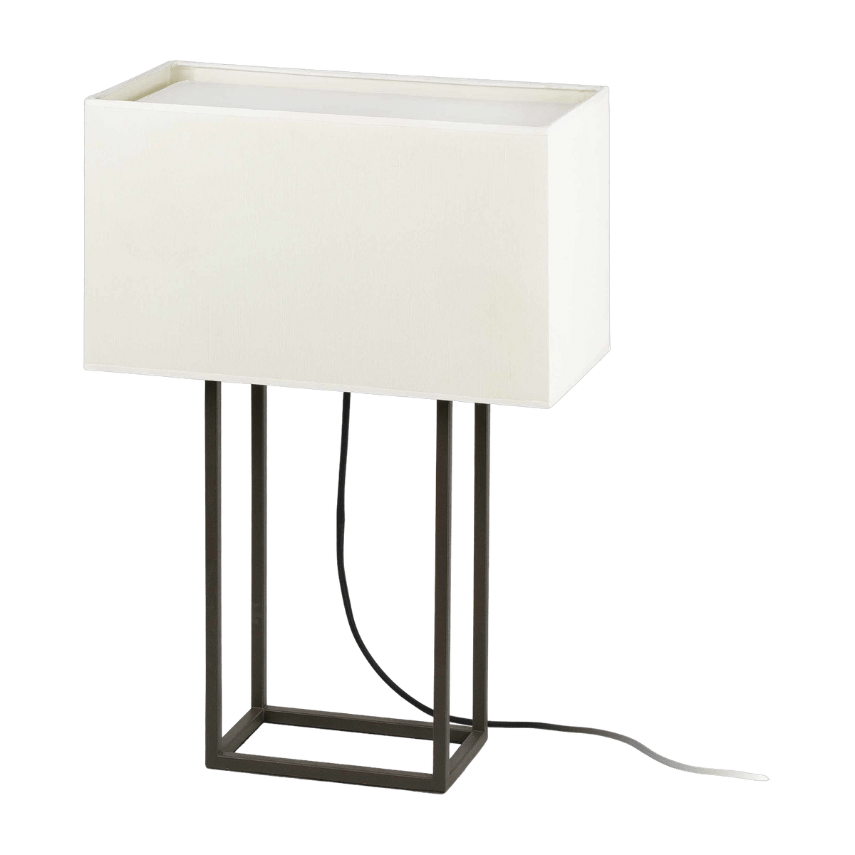 Lampe de bureau en métal marron 40 x 20 x 60 cm Vesper - Faro Barcelona - The Cool Republic