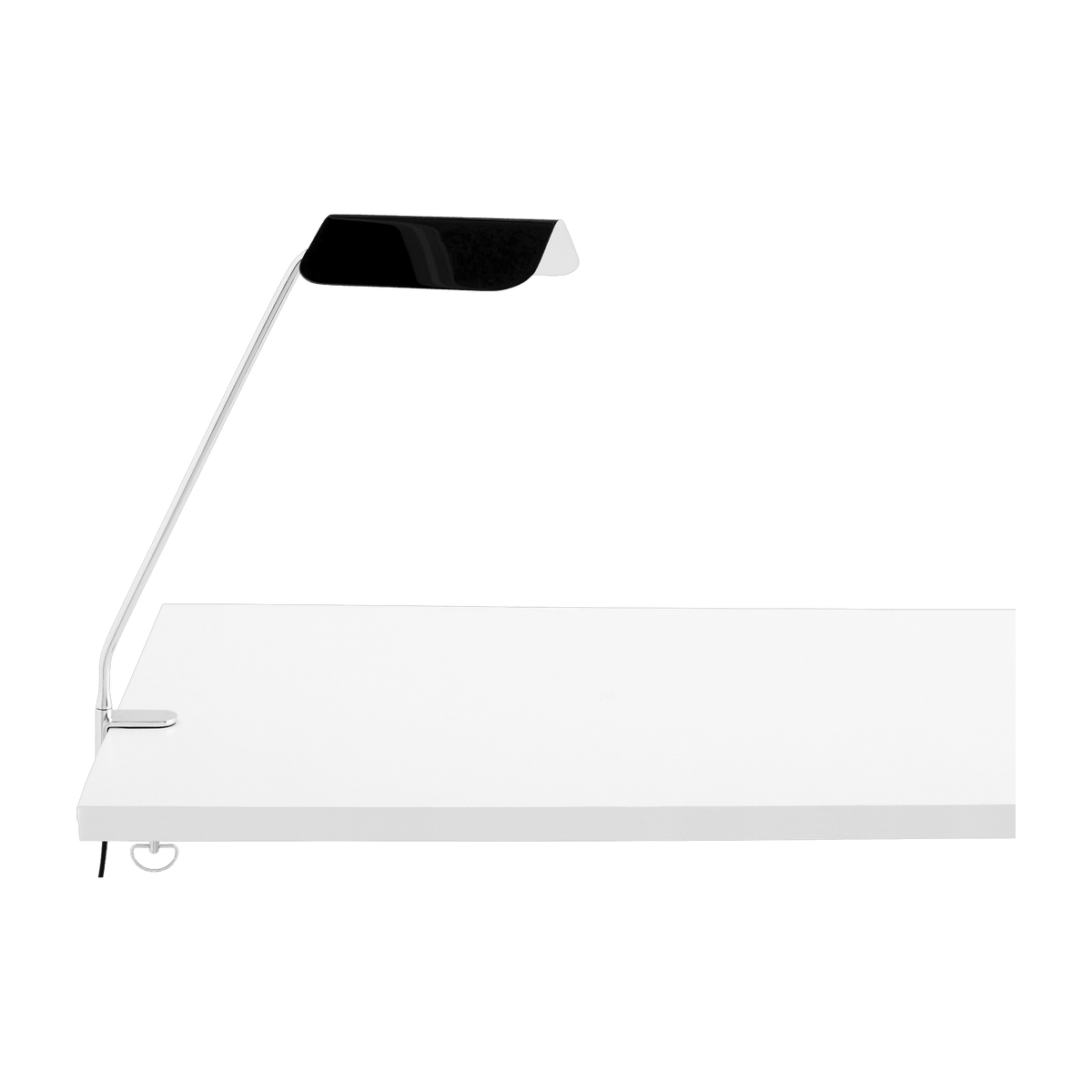 Lampe de bureau noire à pince Apex - HAY - The Cool Republic