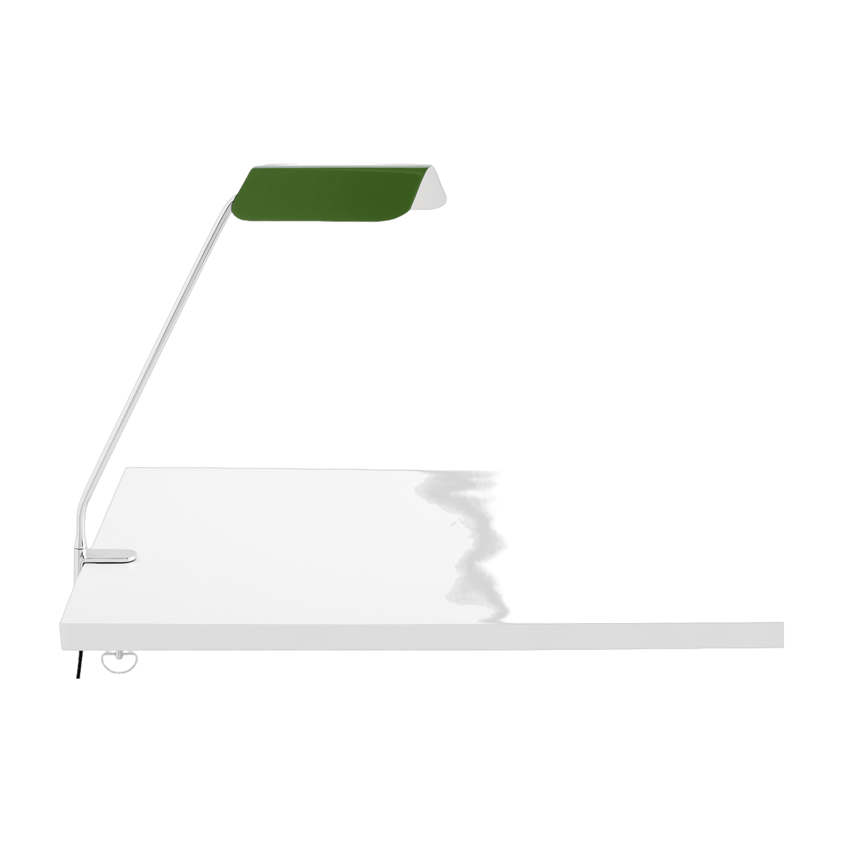 Lampe de bureau vert émeraude à pince Apex - HAY - The Cool Republic