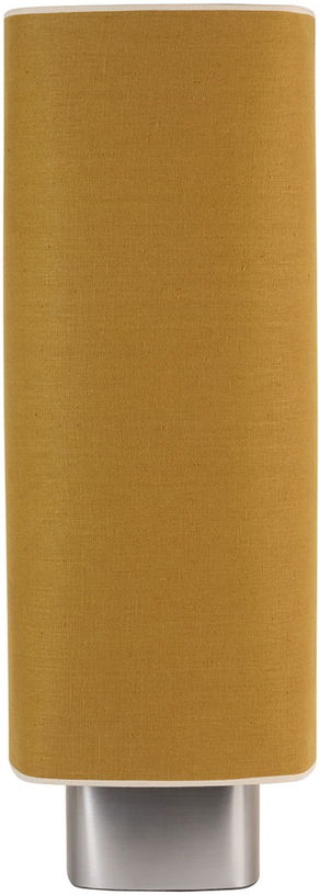 Lampe de sol en tissu jaune curry et métal 79cm Dolce - Market Set - The Cool Republic