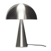Lampe de table 25 x 33 cm en métal nickel - Hübsch - The Cool Republic