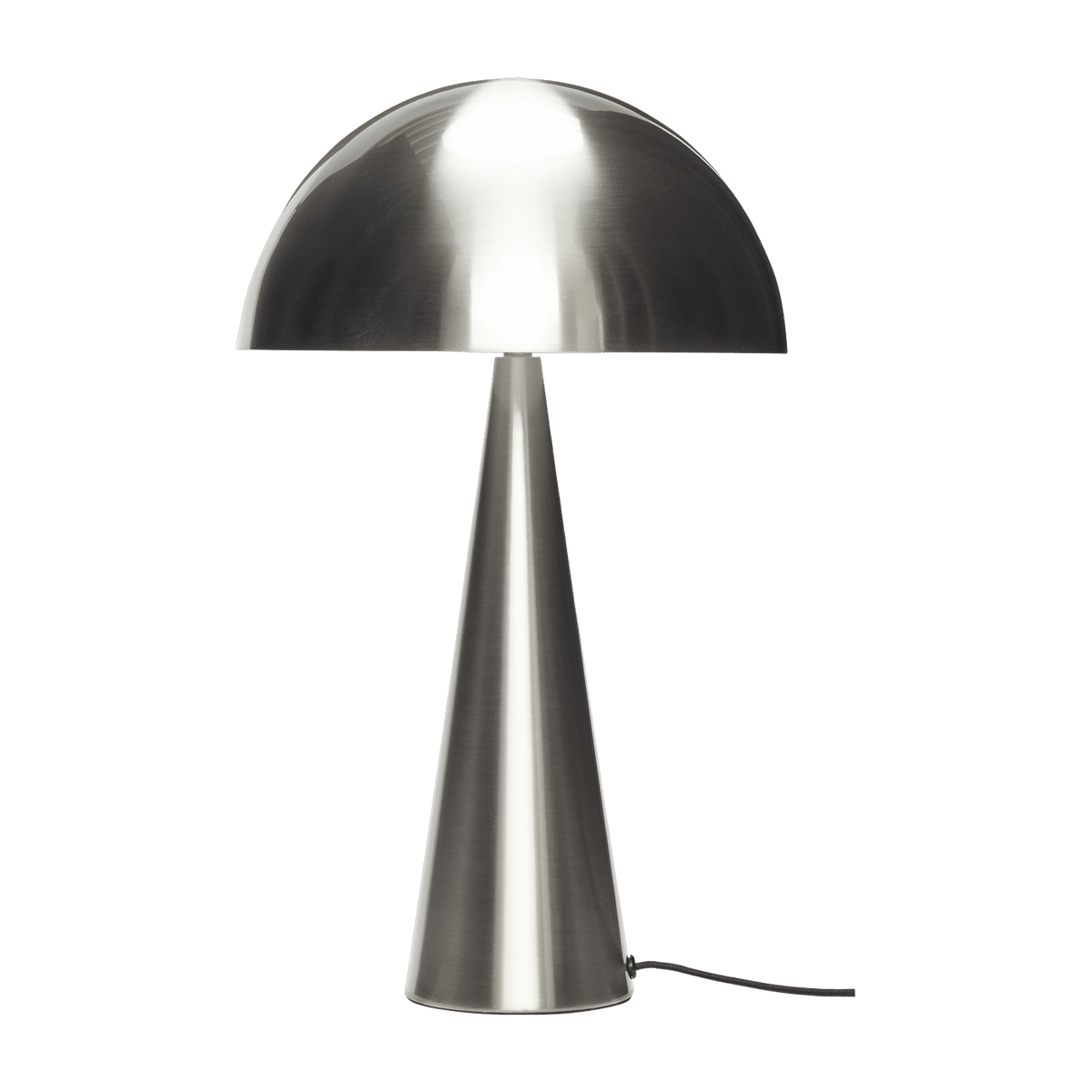 Lampe de table 30 x 51 cm en métal nickel - Hübsch - The Cool Republic