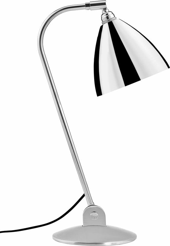 Lampe de table argenté en laiton 48 cm BL2 - Gubi - The Cool Republic