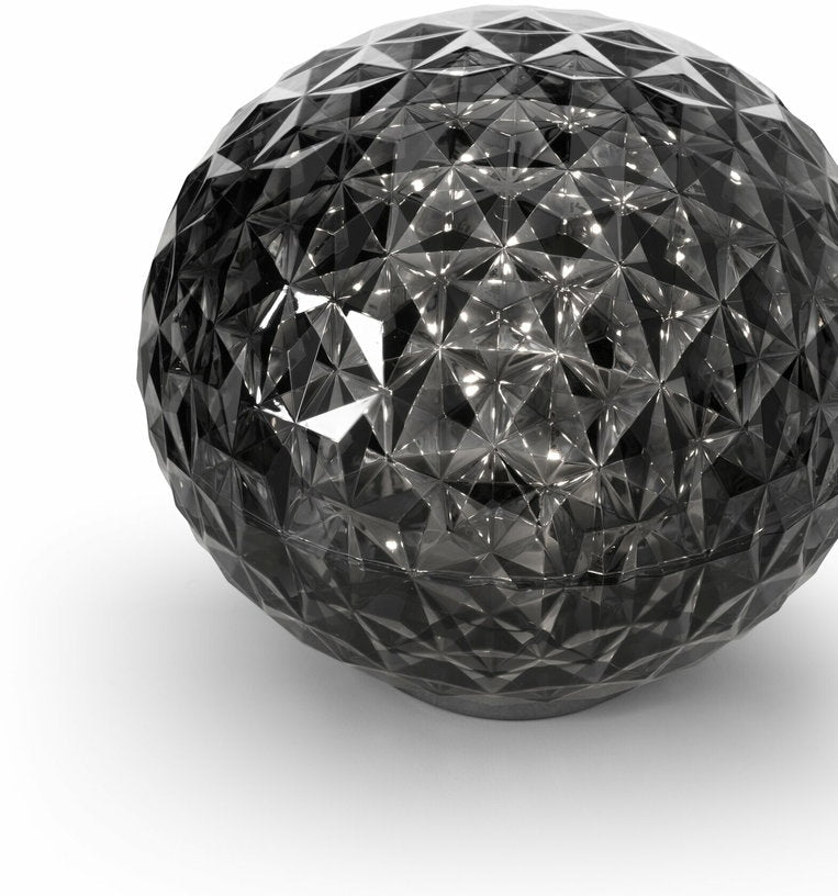 Lampe de table avec fil grise Mini planet - Kartell - The Cool Republic