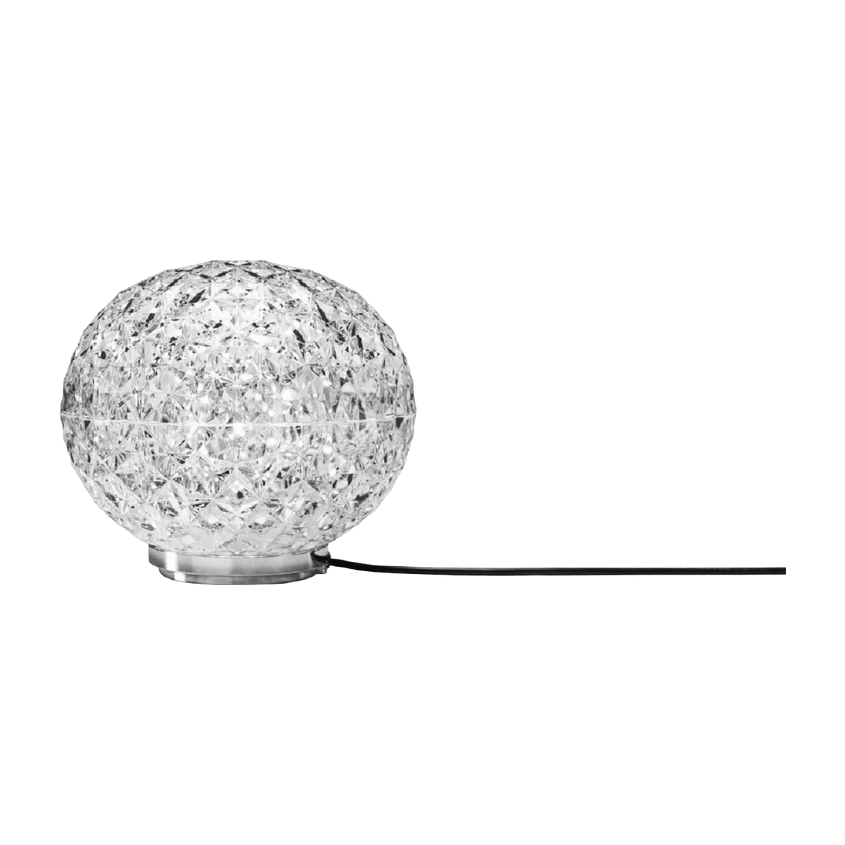 Lampe de table avec fil transparente Mini planet - Kartell - The Cool Republic