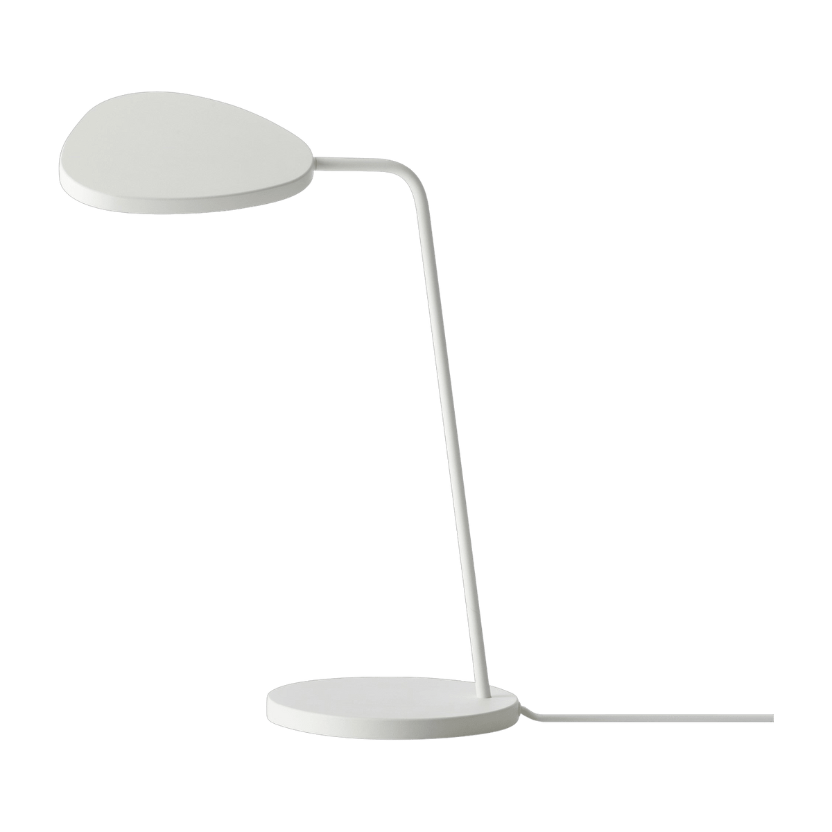 Lampe de table blanche 41,5 cm Leaf - Muuto - The Cool Republic