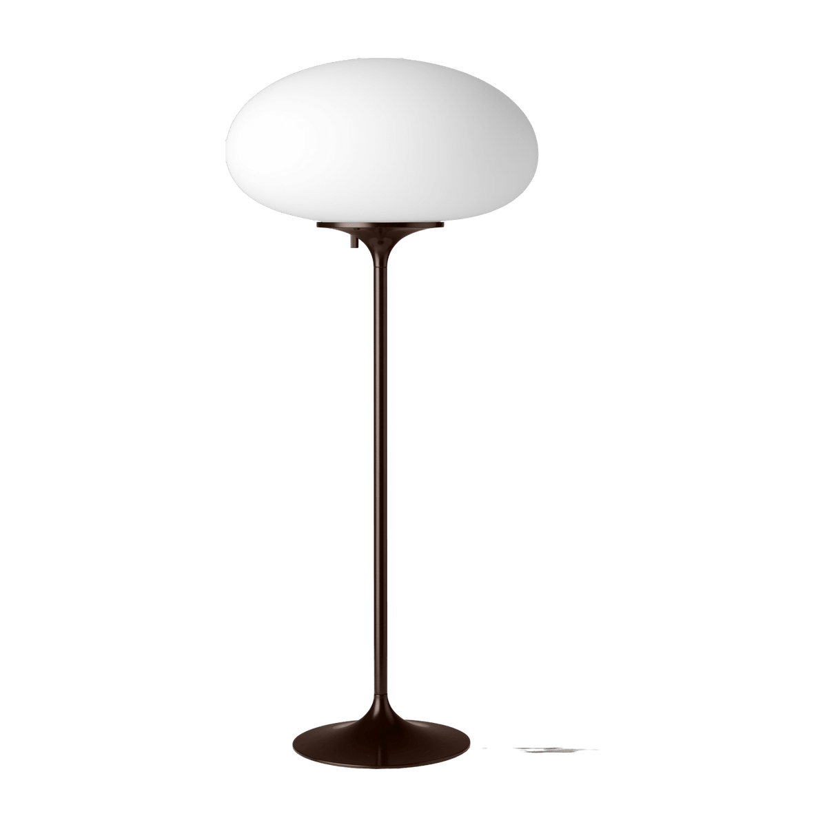 White table lamp base dark red 70 cm Stemlite - Gubi - The Cool Republic