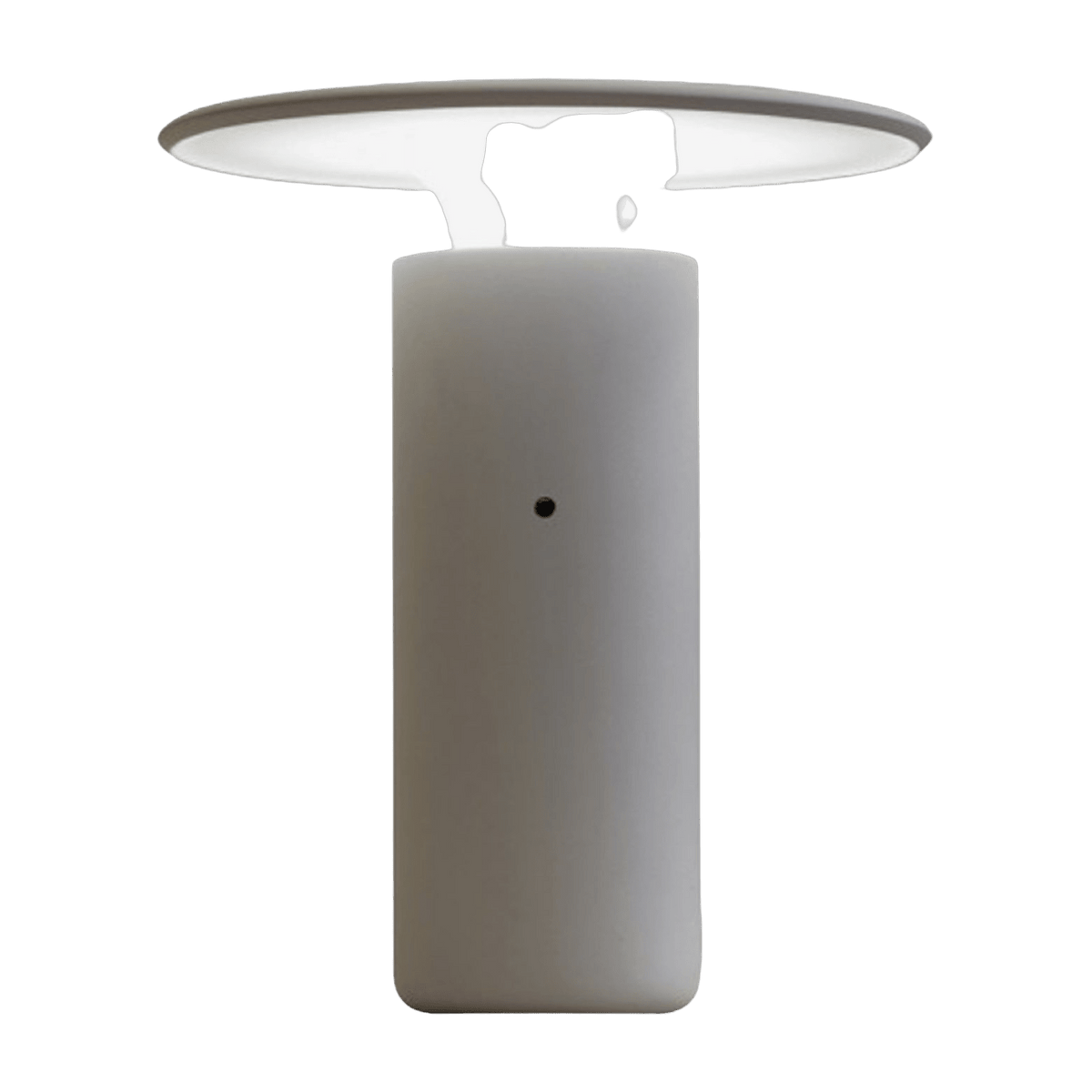 Lampe de table blanche en céramique 21 x 20 cm Nais - Pott - The Cool Republic