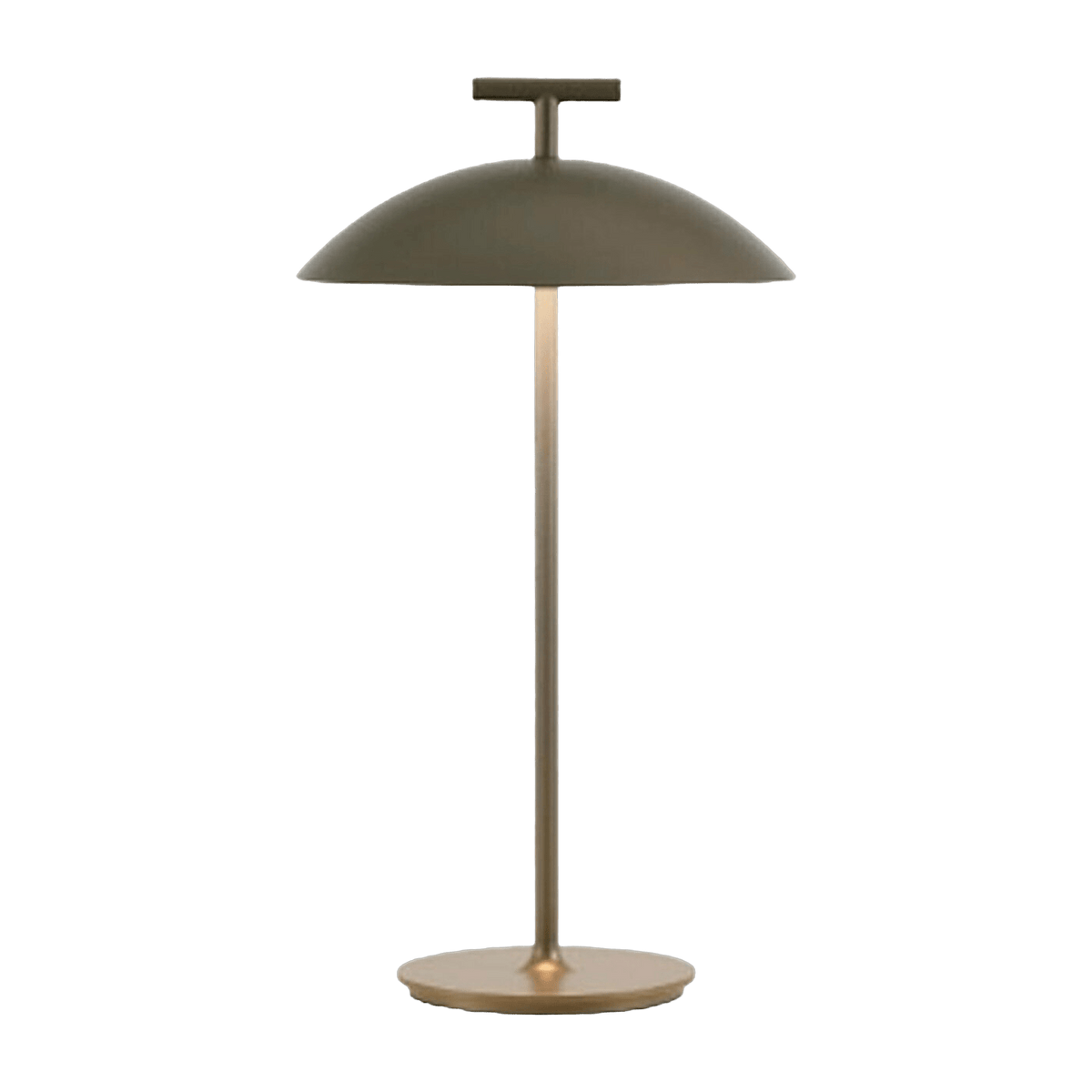 Lampe de table bronze à piles Mini Geen-A - Kartell - The Cool Republic